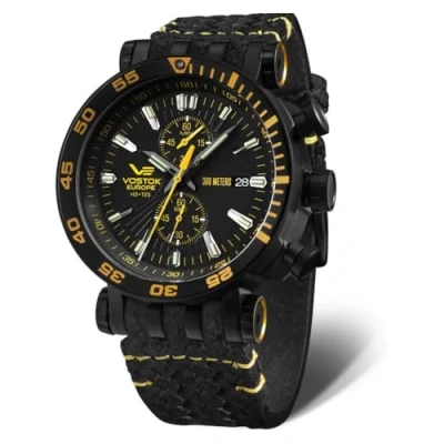 Imagen de Vostok Europe Reloj Analógico para Hombres de Cuarzo con Correa en Cuero VK61 575C589