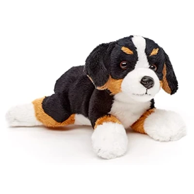 Imagen de Uni Toys Perro de montaña Berna Plushie (sin Correa) 21 cm (Longitud) Peluche, Mascota Peluche