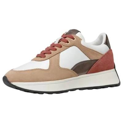 Imagen de Geox D Amabel Zapatillas, Mujer, Talla: 37, White peach Zapatos