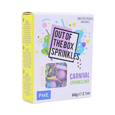 Imagen de PME Out the Box Sprinkle Mix Carnival 60g
