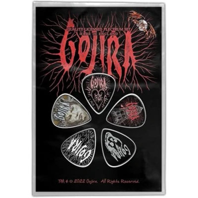 Imagen de Gojira Fortitude Plectrums Juego de 5 púas