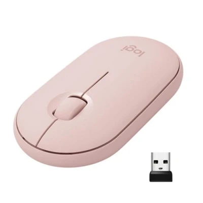Imagen de Ratón Inalámbrico Logitech M350 Rosa