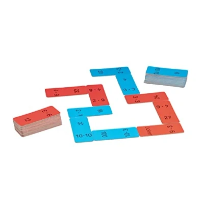 Imagen de WISSNER® Aprendizaje Activo Dominó Multiplicación en el Rango de 100 números