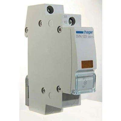 Imagen de Hager SVN123 Piloto 230v 0,9w naranja