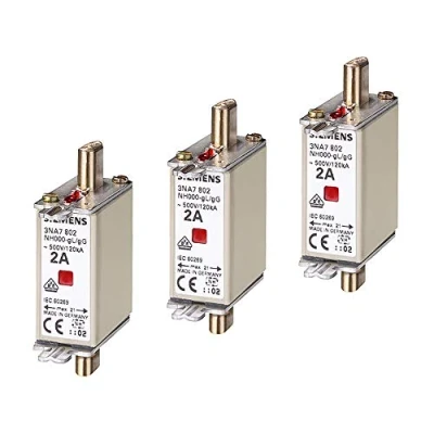 Imagen de SIEMENS 3 unidades de fusibles NH, NH000 63 A