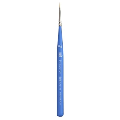 Imagen de Princeton Artist Brush Select Sintético Mango Corto Mini Nº, Monogram Petite, Petite 20/0