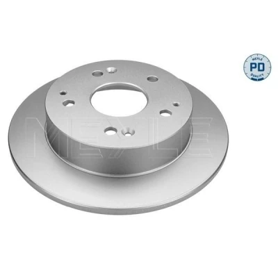 Imagen de MEYLE 31 15 523 0057/PD Disco de freno Eje trasero 260 10 5 114,3 macizo revestido láminas zinc PD Quality HONDA: CIVIC 7 Hatchback