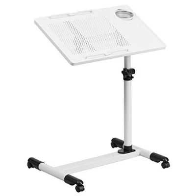 Imagen de Flash Muebles Ajustable Altura Acero Funda para Escritorio Ordenador