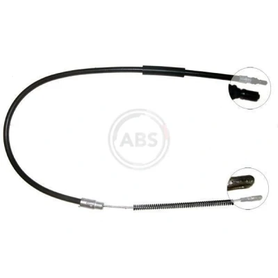 Imagen de A.B.S. K13057 Cable de Freno Mano 1042 Tambor para dirección izquierda/derecha VOLKSWAGEN: LT 40 55 I Camión plataforma / Chasis