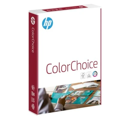 Imagen de Hewlett Packard 160gsm A4 Blanco Color Laser Paper Copiadora 1 caja que contiene 5 resmas de 250 hojas