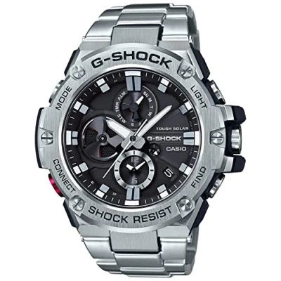 Imagen de G Shock Steel Hombres Reloj Plata GST B100D 1AER