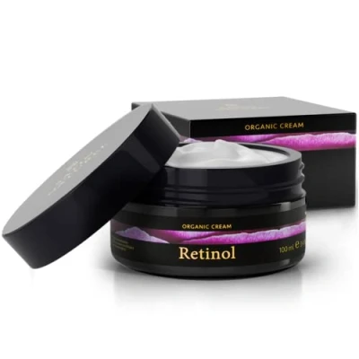 Imagen de Crema Hidratante Facial Mujer 100ml, Retinol Puro para la Cara y Acido Salicilico Antimanchas una piel radiante, Antiarrugas de Noche Satin Naturel