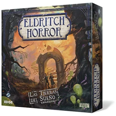 Imagen de Fantasy Flight Games Eldritch Horror: Las Tierras del Sueño Expansión Juego De Mesa Cooperativo Misterio a Partir 14 Años 1 8 Jugadores 2 4 Horas por Partida Español