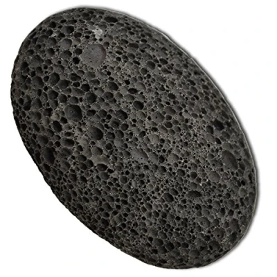 Imagen de K Pro Piedra de Lava Natural Alternativa a la Pómez en Cuidado Pies, para quitar Callos (Negro)