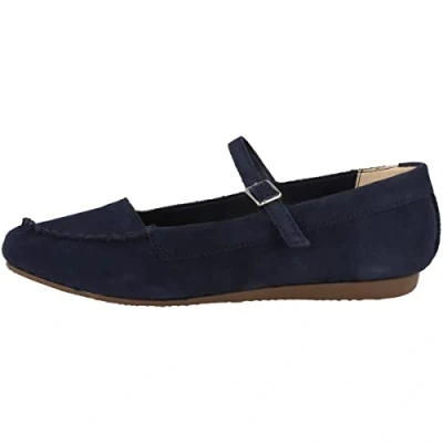 Imagen de Clarks Freckle Bar, Ballet Flat Mujer, Azul Marino Ante, 39 EU