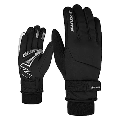 Imagen de Ziener Smu 18 bike 199 Gtx(r) Guantes impermeables y transpirables, otoño/invierno, Unisex adulto, color negro, tamaño 6.5