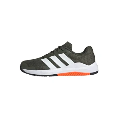 Imagen de adidas Dropset Base Training Shoes, Zapatos de Gimnasio y Entrenamiento Hombre, Night Cargo/Cloud White/Impact Orange, 48 2/3 EU