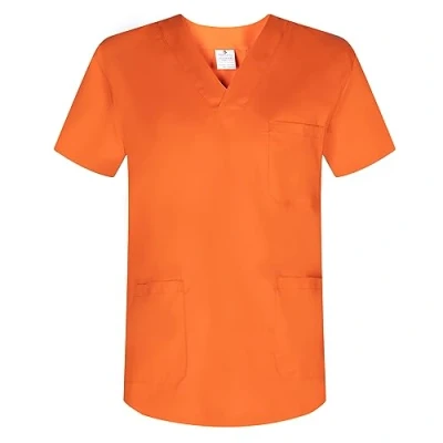 Imagen de MISEMIYA Casaca Unisex MÉDICO Enfermera Uniforme Limpieza Laboral ESTÉTICA Dentista Veterinaria Sanitario HOSTELERÍA Ref.817 XS, Naranja