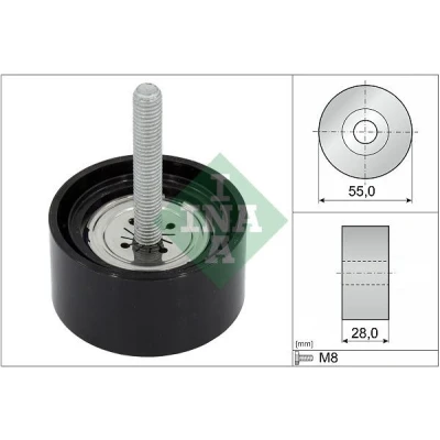 Imagen de INA 532 0869 10 Rodillo Guia OPEL: Astra J GTC, Insignia A Sports Tourer, Zafira C Tourer