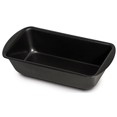 Imagen de Guardini, Gardenia, Molde para Plumcake, 21x10cm. Material: Acero con Revestimiento Antiadherente, Color Negro.