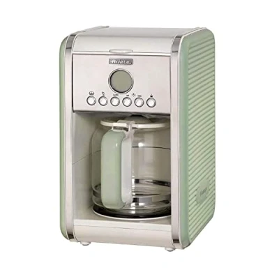 Imagen de Ariete 1342 Cafetera de goteo vintage, 2000 W, ACERO INOXIDABLE, Verde