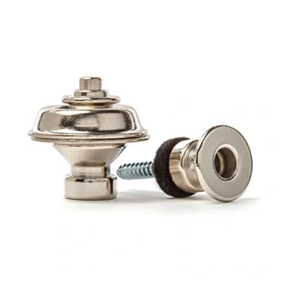 Imagen de JIM DUNLOP Straplok Traditionnel Nickel Saco de 2, Cierre cinturón