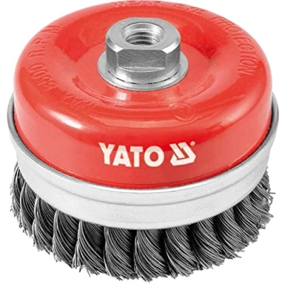 Imagen de YATO YT 4769 Cepillo de alambre M14 100 Acero