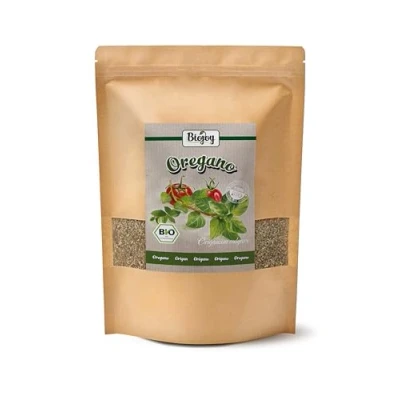 Imagen de Biojoy Orégano seco Orgánico (250 g), frotado y sin aditivos (Origanum vulgare)