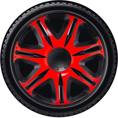 Imagen de J TEC Nascar J15512 Tapacubos 15in negro/rojo