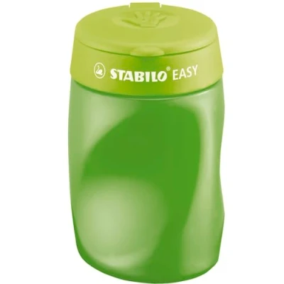 Imagen de Sacapuntas ergonómico STABILO EASYsharpener color verde Para diestros