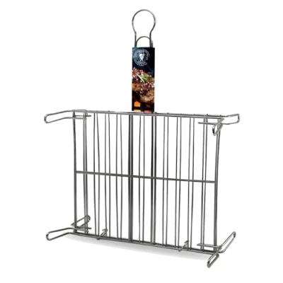 Imagen de FORNOR 11274 Parrilla Acero Doble con Patas 45 x 50 c