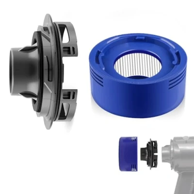 Imagen de mizikuu Cubierta Trasera del Motor Replacemnet para Dyson V7 V8, Tapa Filtro Compatible V8 Aspiradora Accesorios Recambios
