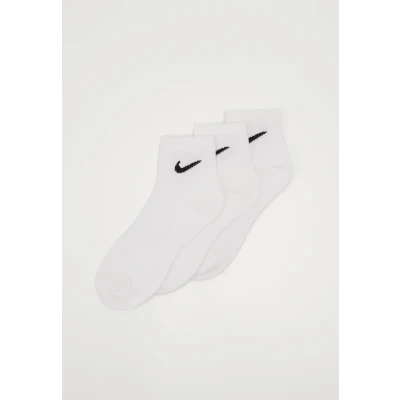 Imagen de Nike Performance Everyday Ankle 3 PACK Unisex Calcetines de deporte, Talla: 34 38, White/black