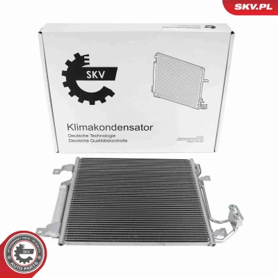Imagen de ESEN SKV 86SKV496 Condensador sin secador Aluminio 459mm JEEP: Wrangler III SUV (JK) 3.8, 2.8 CRD, 3.6 V6, 3.8 RWD 2007 2011