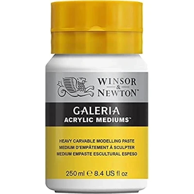 Imagen de Winsor &amp; Newton Galeria Aditivo para pintura acrílica Pasta modelar espeso (medium de empaste espeso) frasco 250ml