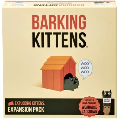 Imagen de Exploding Kittens Paquete de expansión Barking Juegos cartas para adultos, adolescentes y niños divertidos toda la familia (Edizione Inglese)