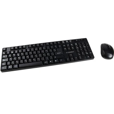 Imagen de Teclado + Ratón Inalámbrico Negro