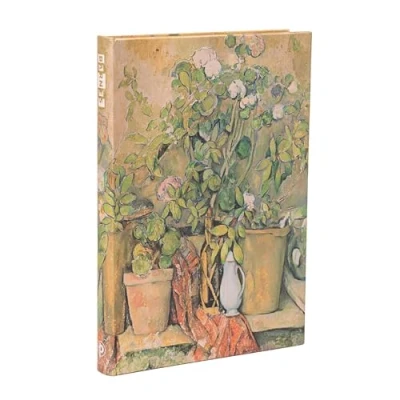 Imagen de Libreta Paperblanks Macetas De Terracota Cezanne Midi Rayada