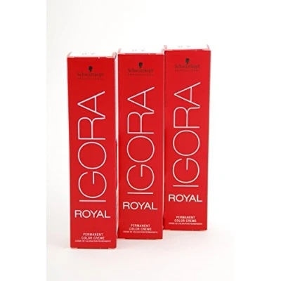 Imagen de Schwarzkopf Professional Igora Royal Cools Coloración permanente 60 ml 6 1 Dark Blonde Cendré