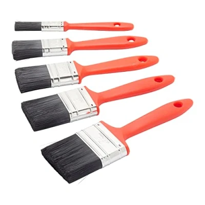 Imagen de Fit For The Job Pincel de Pintura 5 Piezas para Pintar con emulsión, Pinturas Brillantes y satinadas en Pinceles 0,5&quot;, 1&quot;, 1,5&quot;, 2&quot; 2,5&quot;