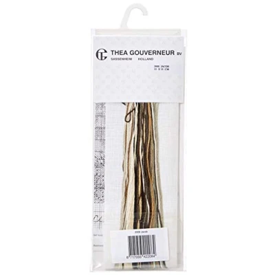 Imagen de Thea Gouverneur Kit de Punto Cruz, Multicolor, 13x13cm