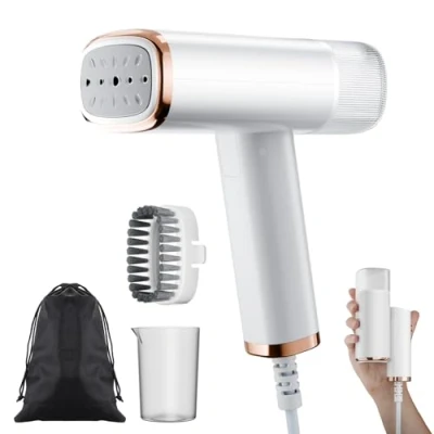 Imagen de Plancha Vertical Vapor, Vapor Plegable y Portátil, Cepillo de 1200W Rápido, para Varios Tejidos