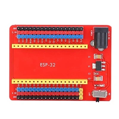 Imagen de Placa de Desarrollo ESP32‑Io Módulo ESP WROOM 32 Expansión PCB Depuración Programación Aprendizaje para Ingenieros Técnicos