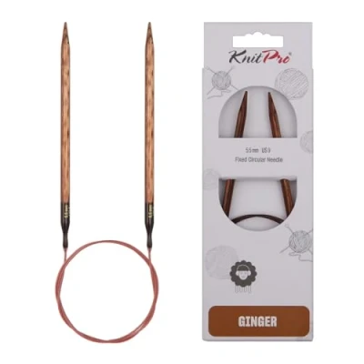Imagen de KnitPro Agujas de tejer (madera), varios colores, Colores variados, 5,50 mm