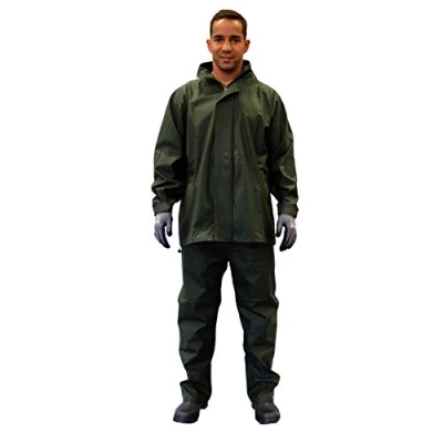 Imagen de Gahibre 431 Conjunto lluvia chaqueta/pantalón poliuretano extra resistente