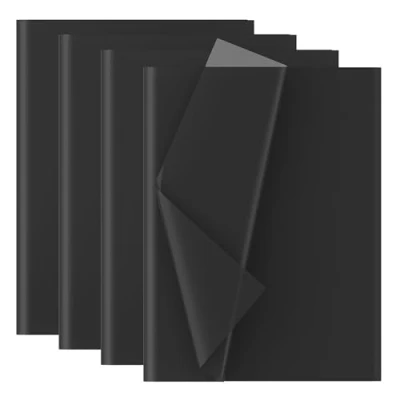 Imagen de Creavvee® Decoupage Papel de seda (50 x 70 cm), color negro