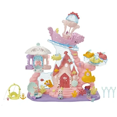 Imagen de Sylvanian Families 5715 Castillo de las Sirenas Casa Muñecas