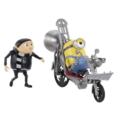 Imagen de Minions Figuras traviesas y revoltosas GRU Bike (Mattel GMF15)