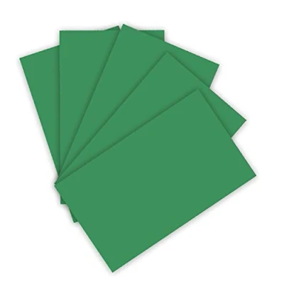 Imagen de folia Arcilla de 130 g/m², Papel Dibujo en Verde Musgo, DIN A3, 50 Hojas, como Base para numerosas Manualidades, Color (MAX Bringmann KG 6353)