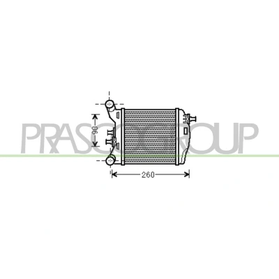 Imagen de PRASCO FT030N002 Intercooler